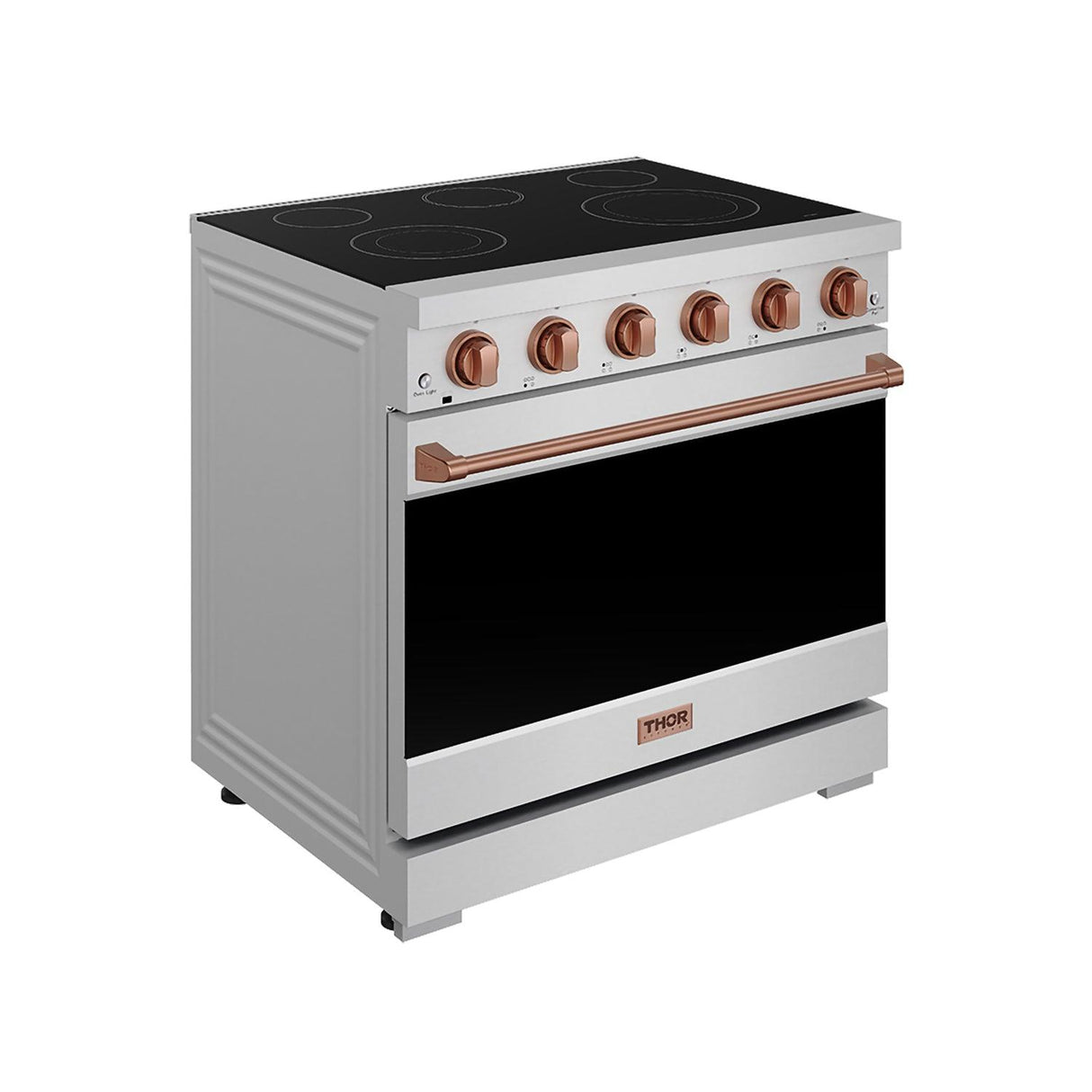 36 Inch Professional Electric Range In Stainless Steel/rose Gold  Gordon Ramsay Series