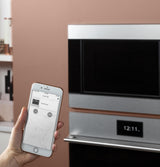 CAF(EBACK)™ 1.5 Cu. Ft. Smart Countertop Convection/Microwave Oven in Platinum Glass