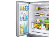 25 cu. ft. 33" 3-Door French Door Refrigerator with Dual Auto Ice Maker in Stainless Steel
