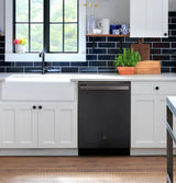 GE® ENERGY STAR® Top Control with Plastic Interior Dishwasher with Sanitize Cycle & Dry Boost