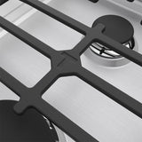 36 Inch Professional Gas Cooktop In Stainless Steel
