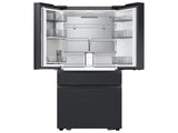 Bespoke 29 cu. ft. 4-Door French Door Refrigerator with AI Family Hub™+ & AI Vision Inside™ in Charcoal Glass and Black/Charcoal
