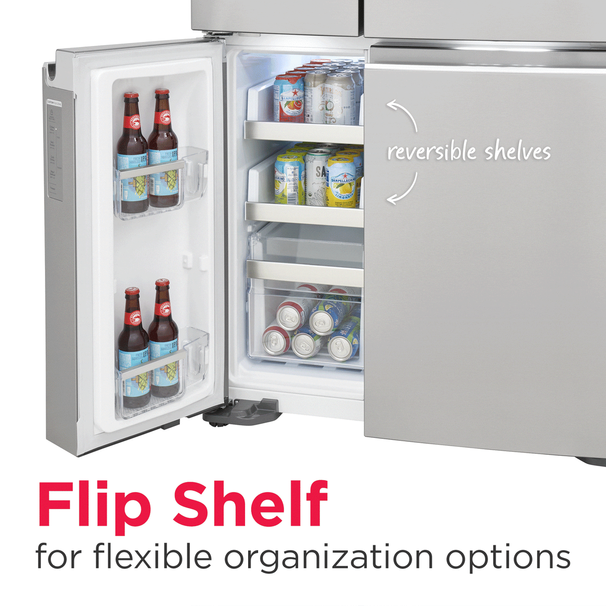 22 Cu. Ft. Counter-Depth 4-Door Refrigerator