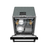24 Inch Top Control Built-in Dishwasher In Black