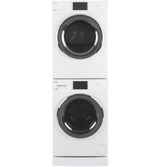Haier ENERGY STAR® 4.3 cu.ft. Capacity Smart 24" Frontload Electric Dryer with Stainless Steel Basket
