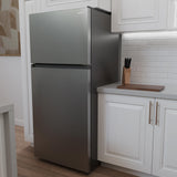 Avanti Frost-Free Apartment Size Garage Ready Refrigerator, 18.0 cu. ft. Capacity, in Stainless Steel (AVFF18DLJ0SS)