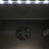 24" Wine Cooler, Dual Zone Stainless Steel Glass, Field Reversible Hinge