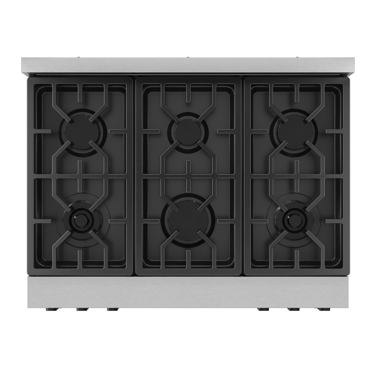 36 Inch Professional Gas Range With Tilt Panel Touch Control In Stainless Steel/black  Gordon Ramsay Series