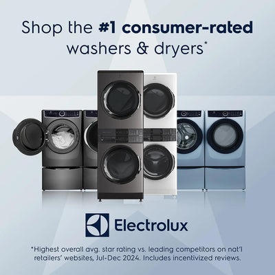 Front Load Perfect Steam™ Electric Dryer with Balanced Dry™ and Instant Refresh - 8.0 Cu. Ft.