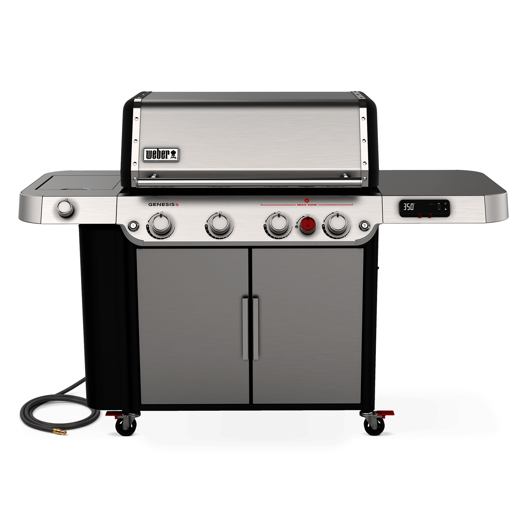 Genesis SPX-435 Smart Gas Grill (Natural Gas) - Stainless Steel