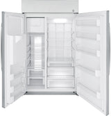 GE Profile™ 48" Smart Built-In Side-by-Side Refrigerator with Dispenser