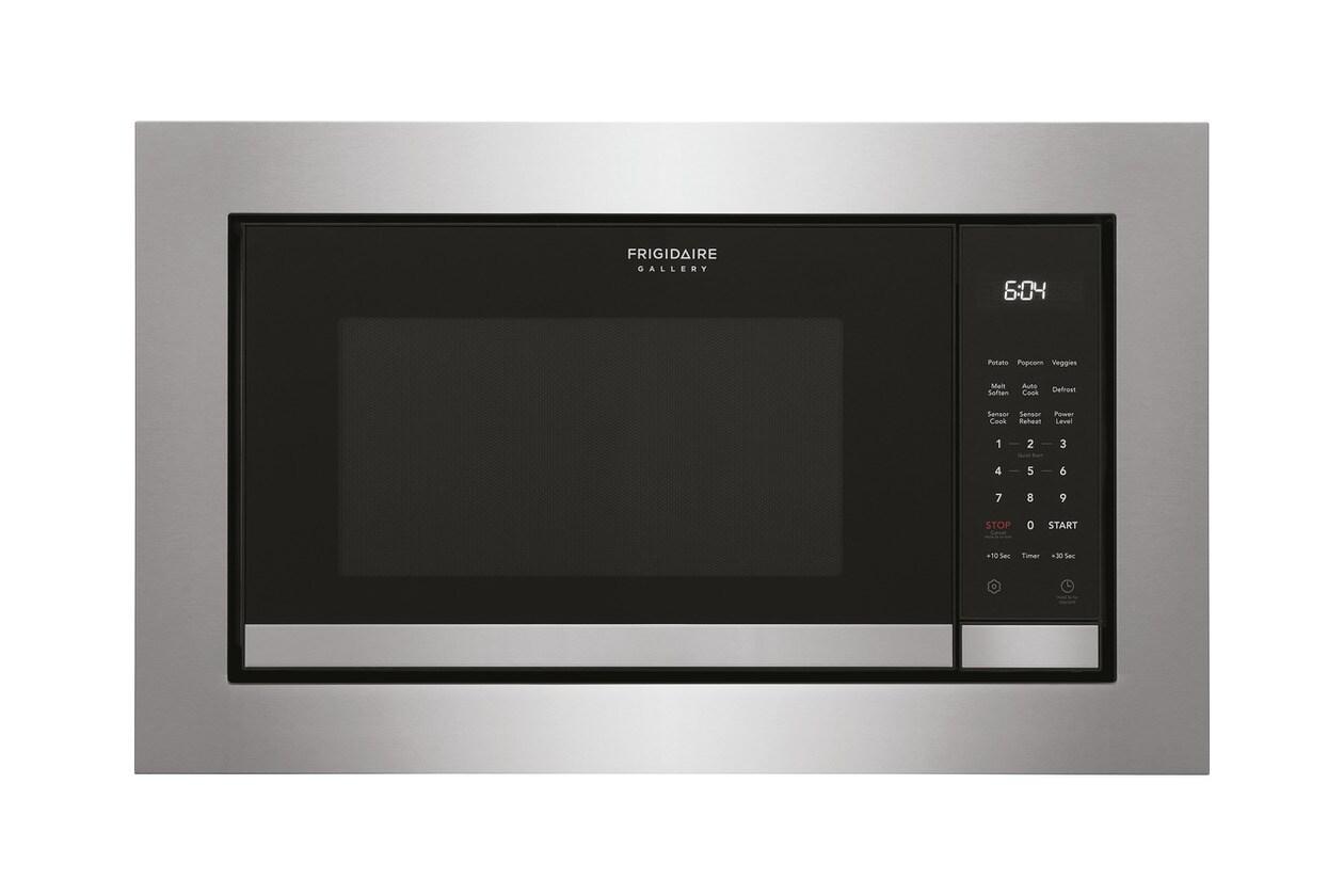 30" Stainless-Steel Gallery Microwave Trim Kit