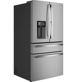 GE Profile™ ENERGY STAR® 27.9 Cu. Ft. Smart 4-Door French-Door Refrigerator with Kitchen Assistant™