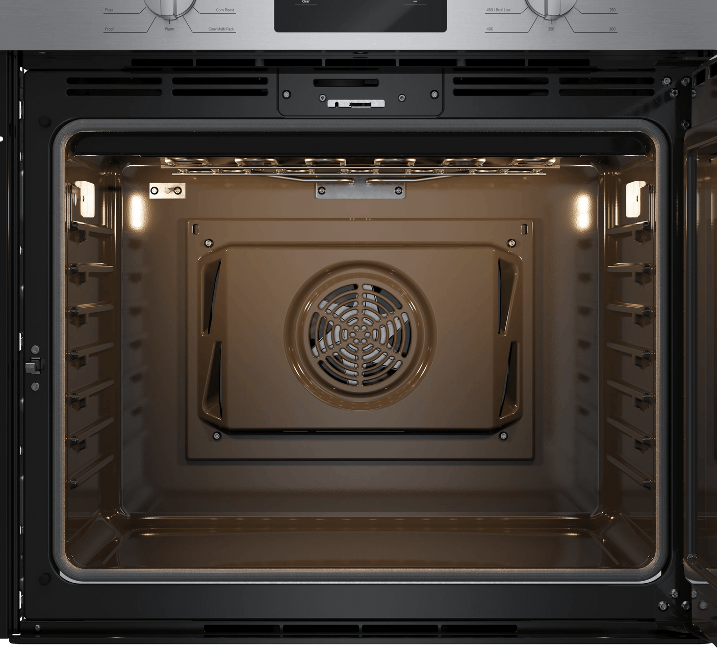 500 Series Single Wall Oven 30" Right SideOpening Door, Stainless Steel