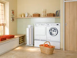 European Standard Capacity W3037 Washing Machine - White enamel Large Capacity