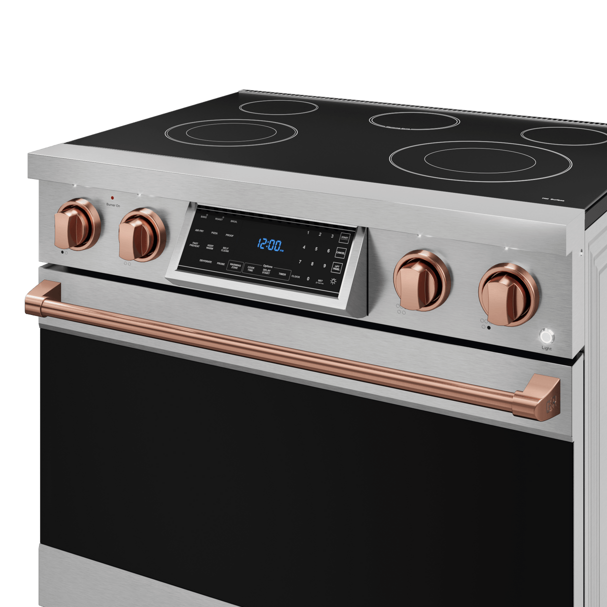 36 Inch Professional Electric Range With Tilt Panel Touch Control In Stainless Steel/rose Gold  Gordon Ramsay Series