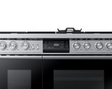 48" Pro Dual-Fuel Steam Range, Silver Stainless Steel, Natural Gas & Liquid Propane