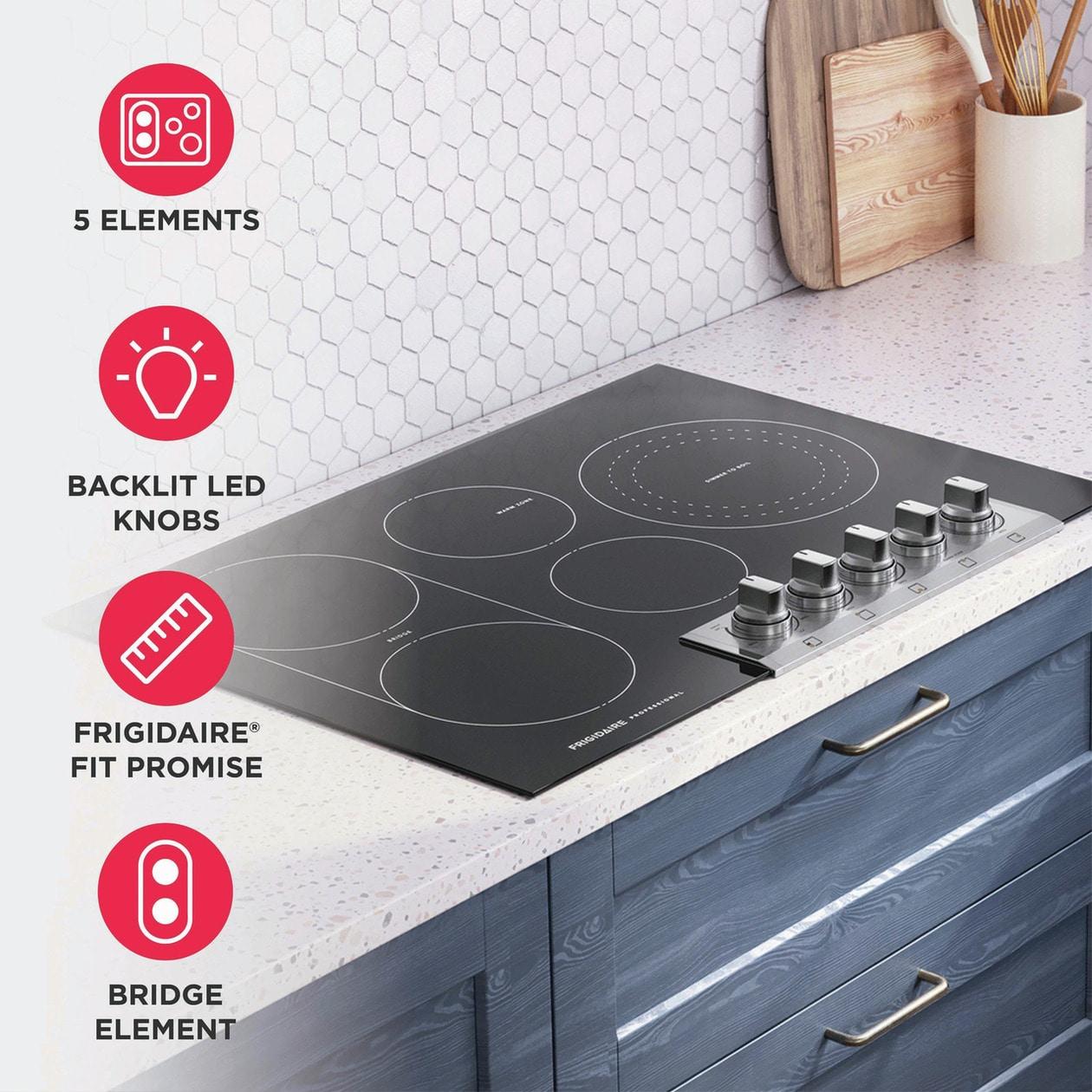 30" Electric Cooktop