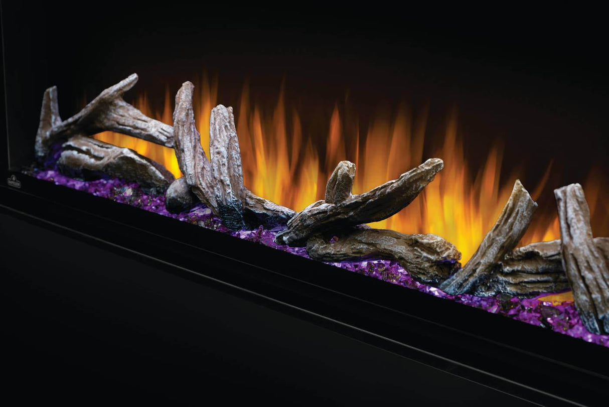 Alluravision 42 Deep Depth Wall Hanging Electric Fireplace