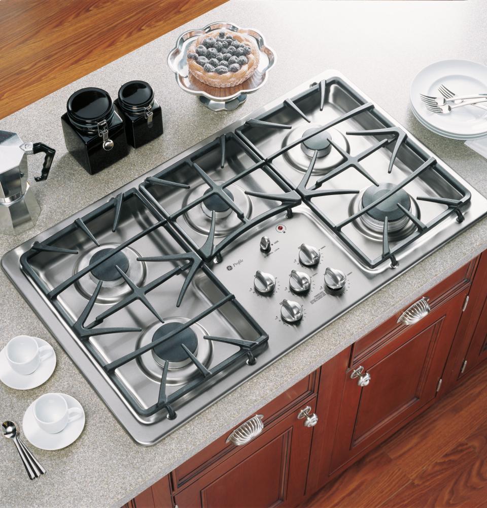 GE Profile 36" Built-In Gas Cooktop