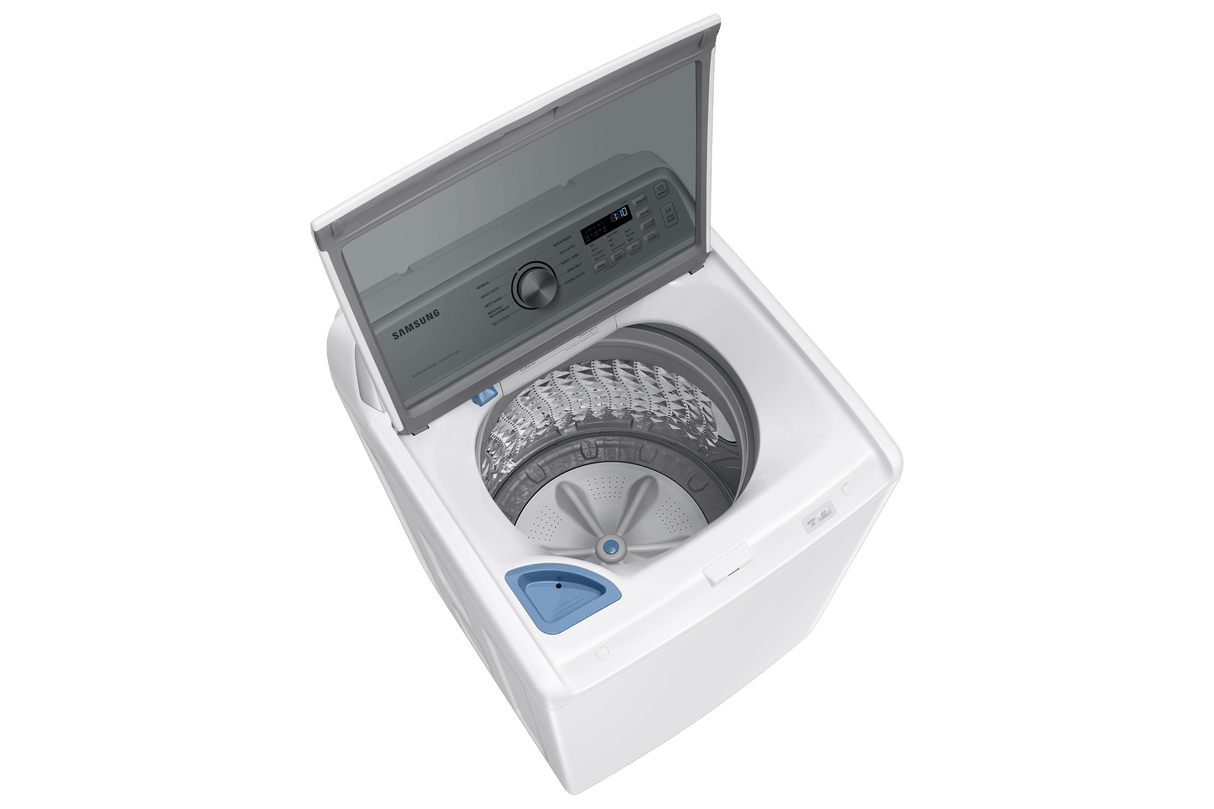 4.7 cu. ft. Large Capacity Smart Top Load Washer with Active WaterJet in White