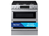 Bespoke Smart Slide-in Gas Range Flex Duo™ Oven  Pro Style Design  Dual True Convection