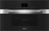 H 7670 BM Clean Touch Steel - 30" compact speed oven in a perfectly combinable design with automatic programs and roast probe.