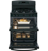 GE® 30" Free-Standing Gas Double Oven Range