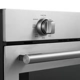 Forno Vomero 30-Inch Wall Oven, Stainless Steel, 5 cu.ft Capacity, 3550 Watts Convection, Mechanical Controls, Self-Cleaning Function