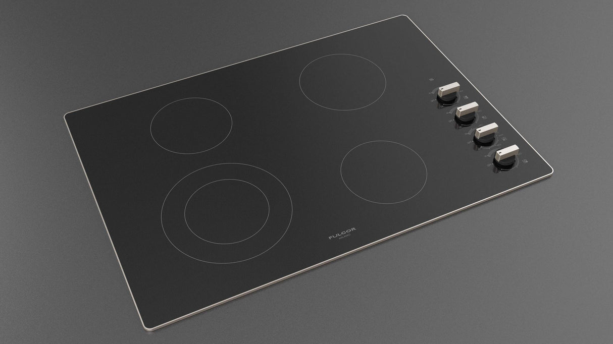 30" RADIANT COOKTOP WITH KNOBS