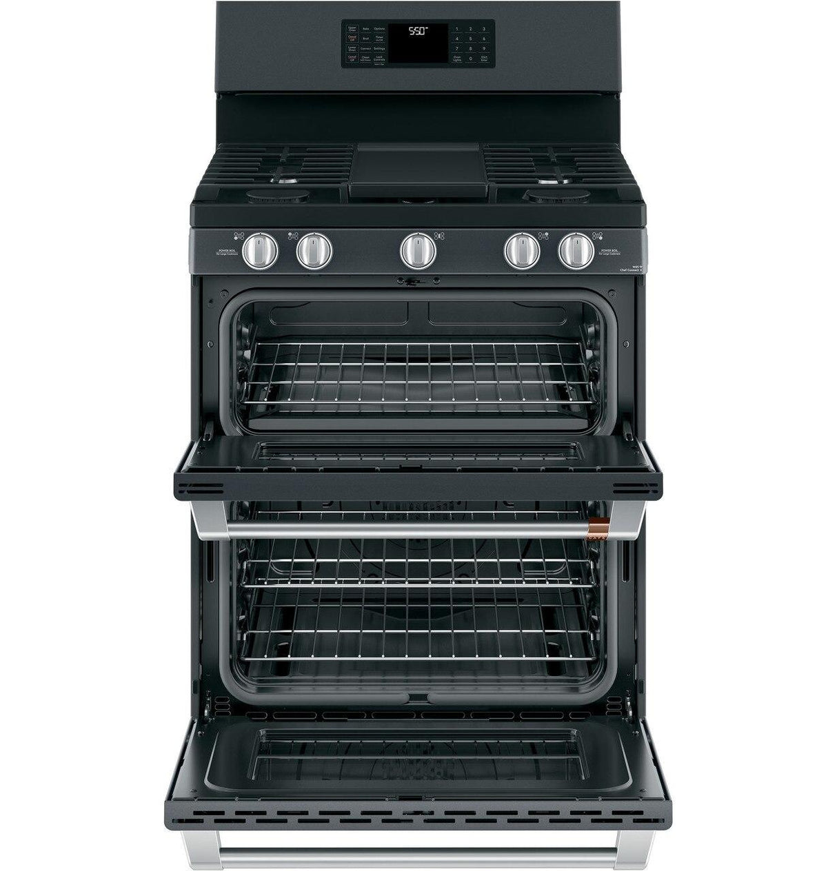 Café™ 30" Smart Free-Standing Gas Double-Oven Range with Convection
