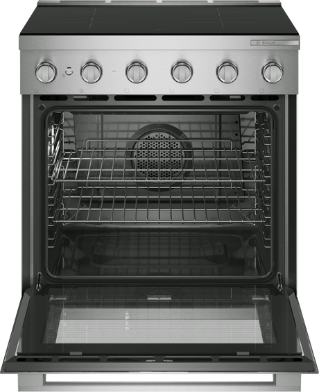 500 Series, Induction freestanding range cooker, 30'', Stainless steel