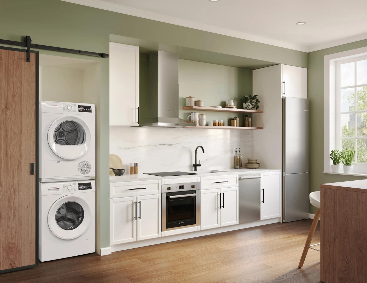 300 Series Compact Condensation Dryer White