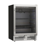 Avanti Beverage Center, 130 Can Capacity, in Stainless Steel with Black Cabinet (BCA516SS-1)