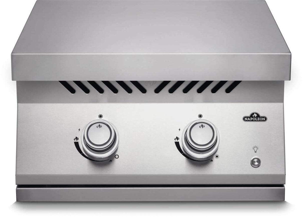 Built-in 700 Series Power Burner with Stainless Steel Cover , Propane, Stainless Steel