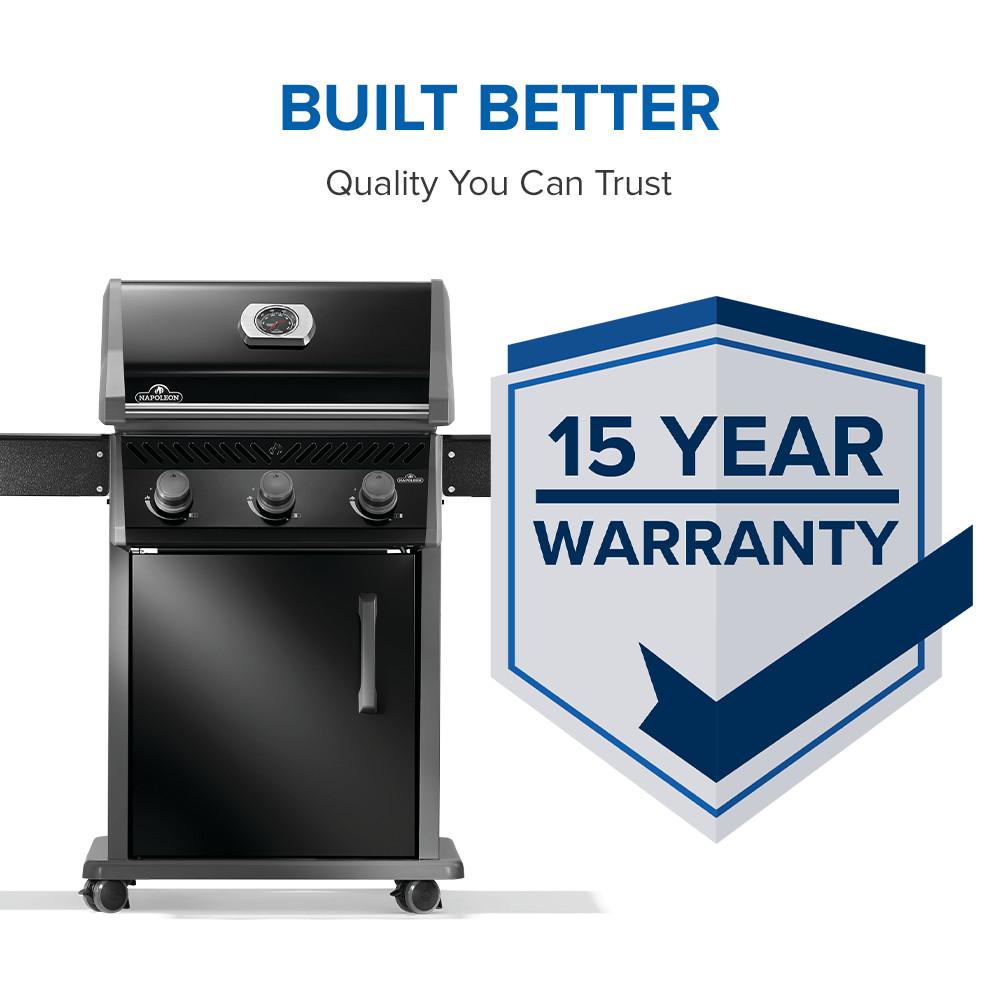 Rogue 425 Gas Grill , Natural Gas, Black