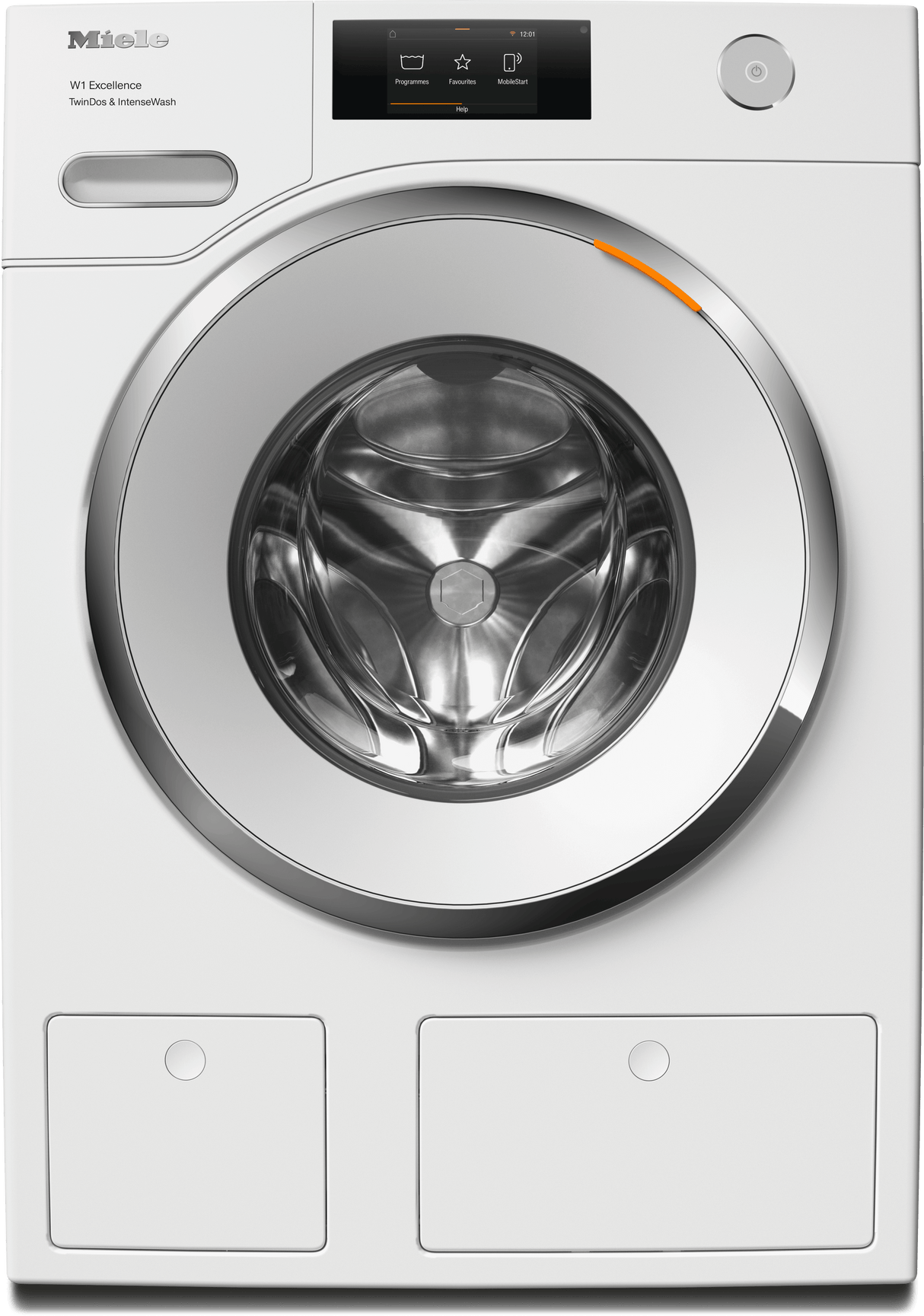 WXR860 WCS TDos & IntenseWash Lotus white - W1 front-loading washing machine: 8 kg  1600 rpm  Auto Dosing  IntenseWash  Pre-Ironing  SingleWash