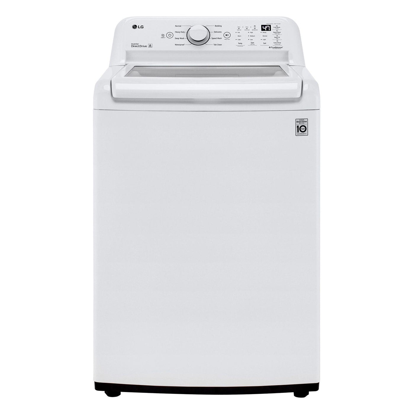 4.3 cu. ft. Ultra Large Capacity Top Load Washer with 4-Way™ Agitator & TurboDrum™ Technology