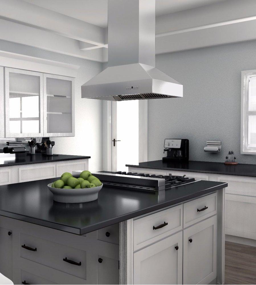 ZLINE 36" Remote Blower Island Range Hood (697i-RS-36)