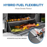 Prestige PRO 665 Elite with Smart Technology & Electric Smoker Box , Natural Gas, Stainless Steel