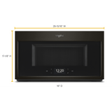 1.9 cu. ft. Smart Over-the-Range Microwave with Scan-to-Cook technology 1