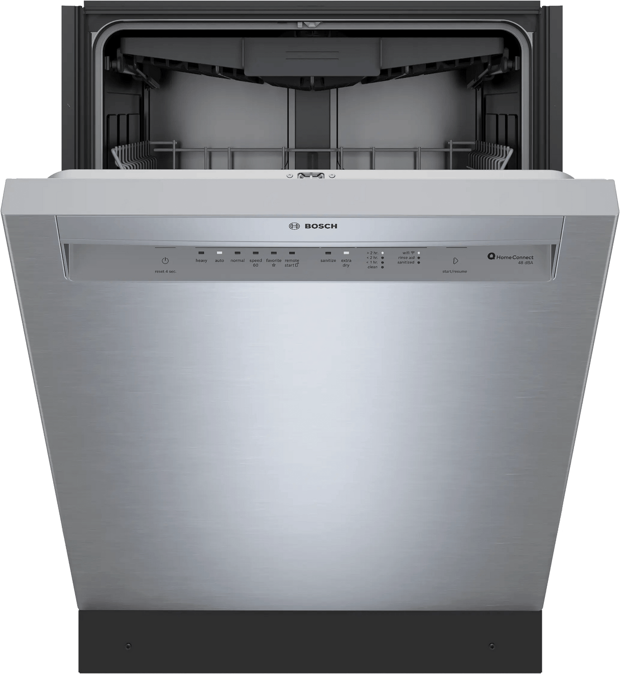 300 Recessed Handle, 48 dBA, Standard 3rd Rack, PureDry - SS