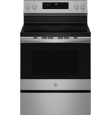 GE Profile™ ENERGY STAR® 30" Smart Free-Standing Electric Convection Range with No Preheat Air Fry and EasyWash™ Oven Tray