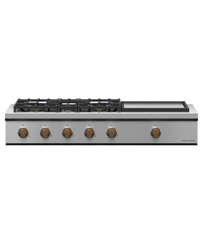 48" Series 9 5 Burner with Griddle Gas Rangetop