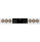 Café™ 30" Smart Slide-In, Front-Control, Dual-Fuel Range with Warming Drawer