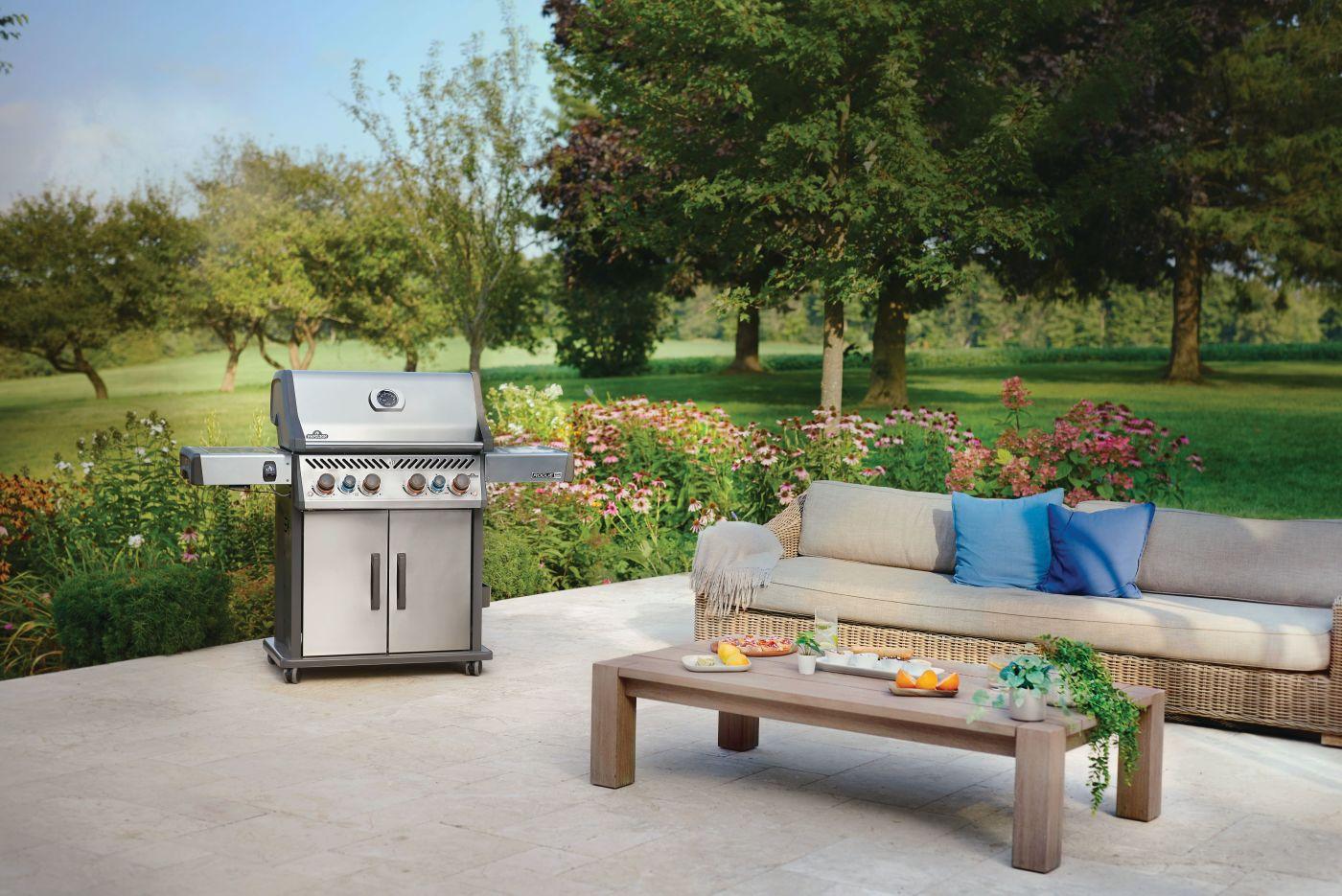 Rogue PRO-S 525 RSIB with Infrared Side and Rear Burner , Propane, Stainless Steel