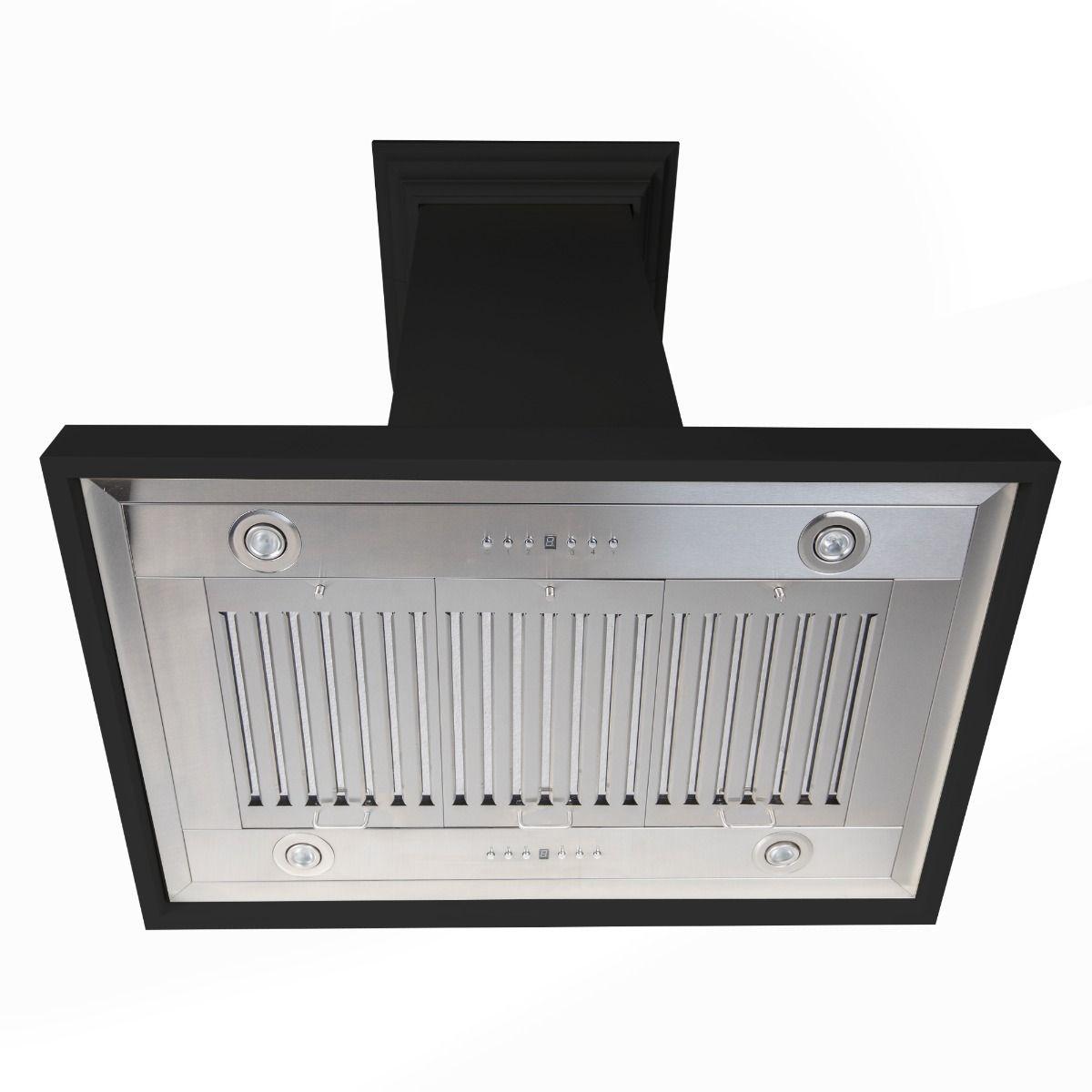 ZLINE 42" Designer Series Wooden Island Range Hood with Crown Molding (KBiCC-42)