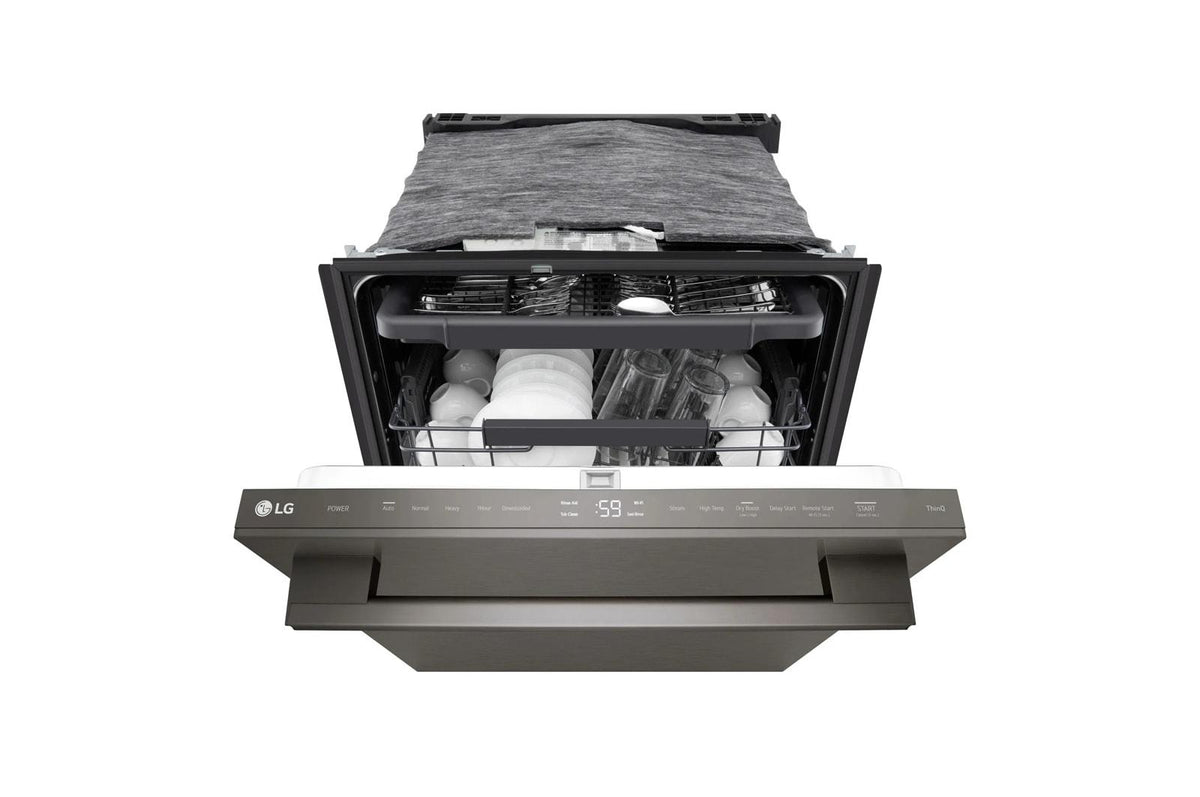 Smart FlushFit™ Top Control Dishwasher with 1-Hour Wash & Dry, QuadWash® Pro, and Dynamic Heat Dry™ w/AutoVent Dry™