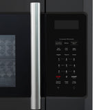 Forno Fornace 30-Inch Over the Range Convection Microwave, Black - 1.5 cu.ft, 300 CFM Vent, Touch Control, LED Light