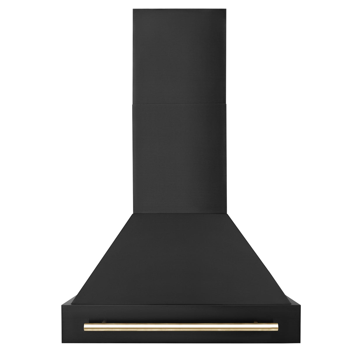 ZLINE 30 in. Autograph Edition Black Stainless Steel Range Hood with Accent Handle (BS655Z-30) [Color: Gold]
